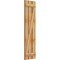 Ekena Millwork Spaced Board-n-Batten Shutters w/Z-Bar, Rough Sawn Western Red Cedar, 17 1/8W x 64H, PR RBS06Z17X064RWR - alternate 4